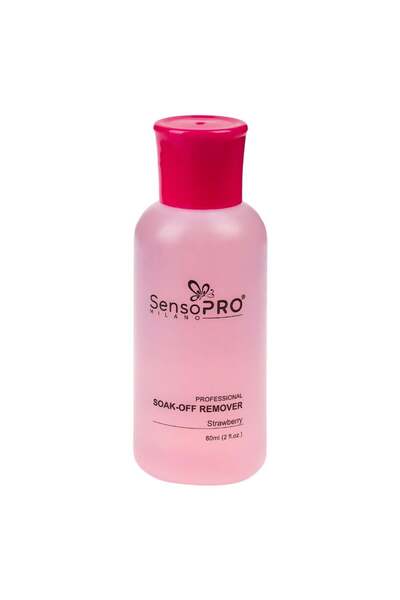 SensoPRO Milano Demachiant Soak-Off cu căpșuni SensoPRO Milano, 60 ml