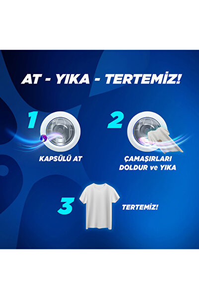 Omo Ultra Power Kapsül Deterjan Beyazlar ve Renkliler 18 Yıkama x1