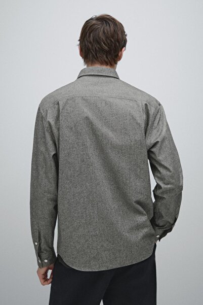 Massimo Dutti Melanj Oxford regular fit gömlek