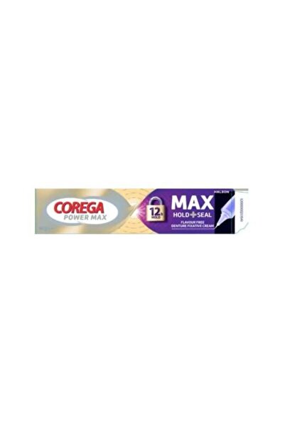 Corega Power Max Denture Adhesive - Strong Hold & Gum Protection 40g