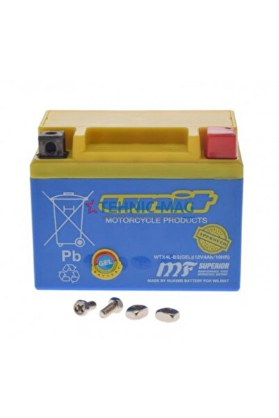 Wilmat Baterie motocicletă/scuter 12V 4Ah WTX4L-BS