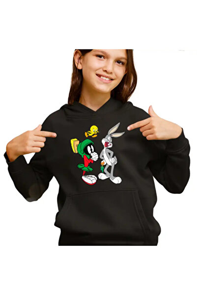 OEM Hanorac Copii Fete Marvin Bugs Bunny Tweety Warner Bros