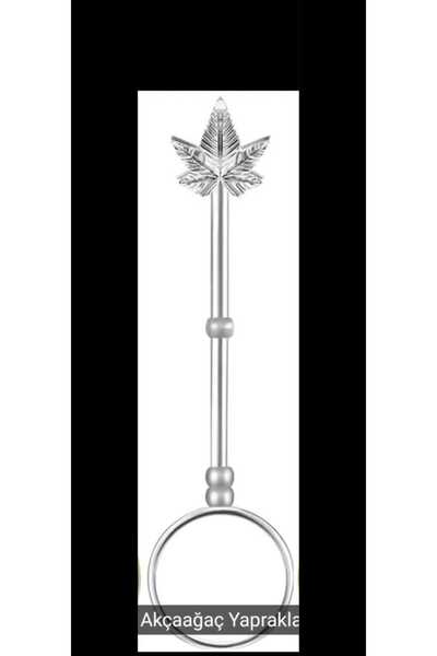 GlassySKY Yaprak Model Tütün Ürünü Tutucu Parmak Yüzüğü,Parmak Sararma Ve Kok...