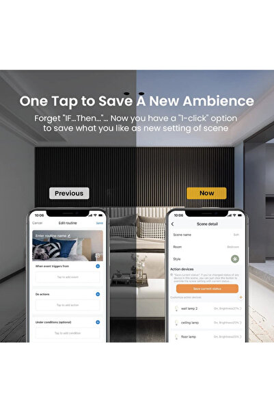Broadlink 4 Key Button | Portable Wireless Scene Button | BLE Scene Switch