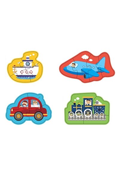 OEM Baby puzzle with 4 vehicles, 16 pieces