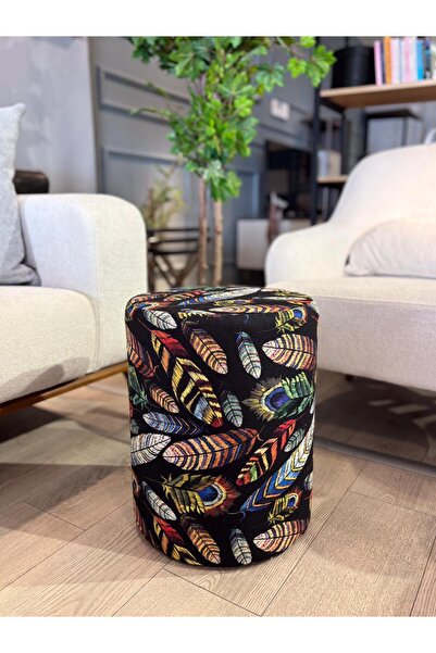 Akse Design Tüy Desen Puf