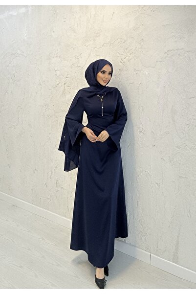 ZÜBİŞ BUTİK Naz Tesettür Zara Saten Abiye