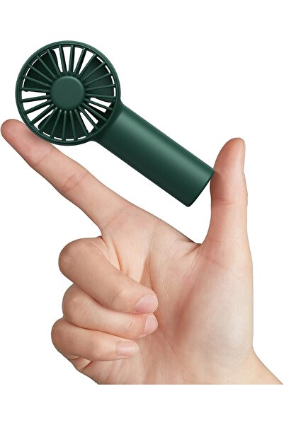 JISULIFE مروحة صغيرة محمولة تعمل بالبطارية، سعة 2000 مللي أمبير/ساعة، مزودة ب...