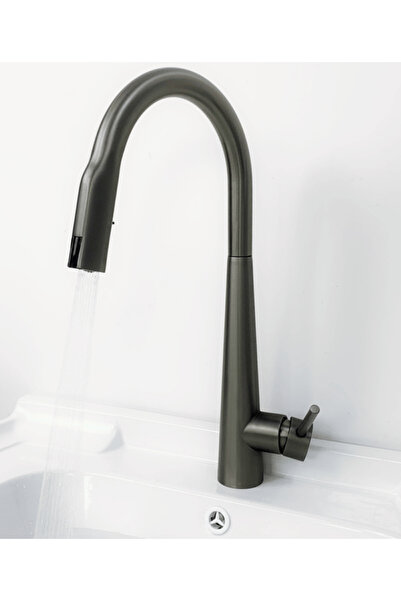 AB Luxury Concept Professional faucet, touch sensor, pull-out shower and 360°rotating, 2 water flow, digital display