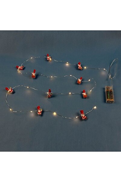 OEM Battery-powered Christmas light string with 20 LED bulbs, 2.20 m - warm w...