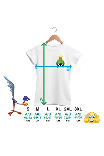 OEM Tricou Femei Marvin martian Looney Tunes