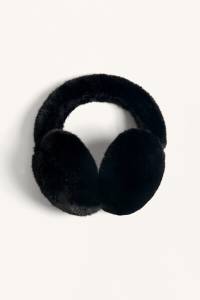 Oysho Faux fur style ear muffs