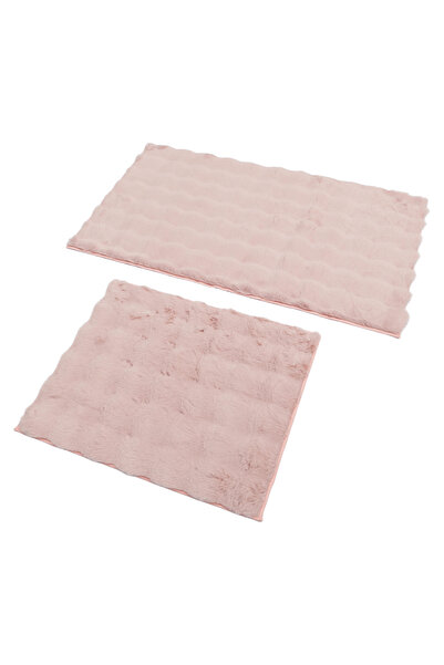 GOBLETTE HOME Bubble Bath Mat Set (2 Pieces) - Ultra Soft Velvet Touch (60X10...