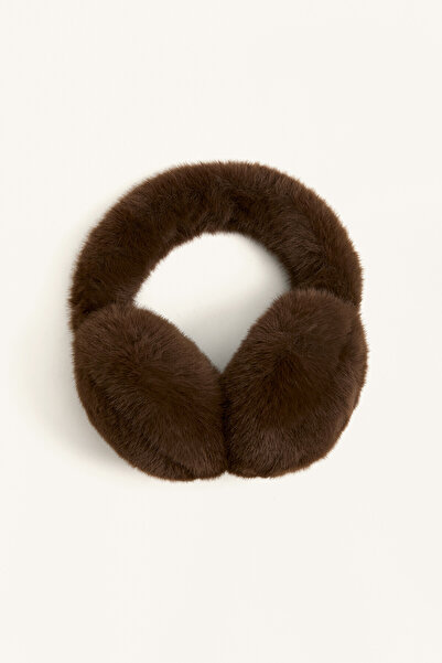 Oysho Faux fur style ear muffs