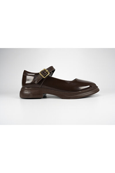 innsteal Parisien Classique Kadın Mary Jane Model Rugan Renk Ayakkabı