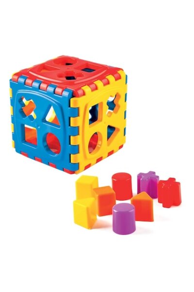 OEM Jucărie de sortare pentru bebeluși, 4 forme geometrice