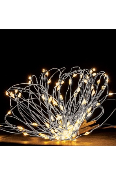 OEM Șir de lumini de Crăciun cu 200 de becuri LED din cupru pentru interior ș...