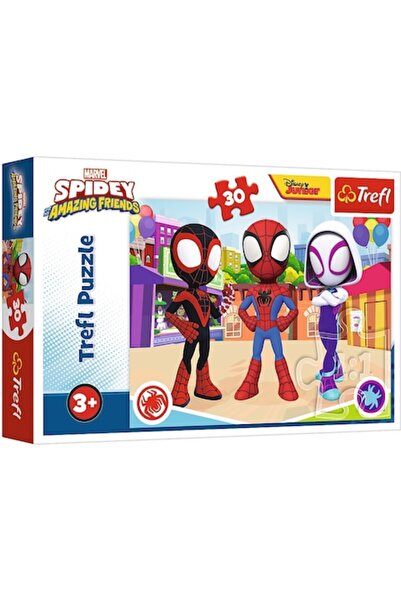Trefl Spidey Amazing Friends Puzzle, 30 pieces, Trefl, 27x20 cm, 3+ years