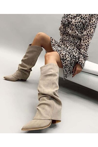 Sibel Shoes Fox Mink Dallas Boots