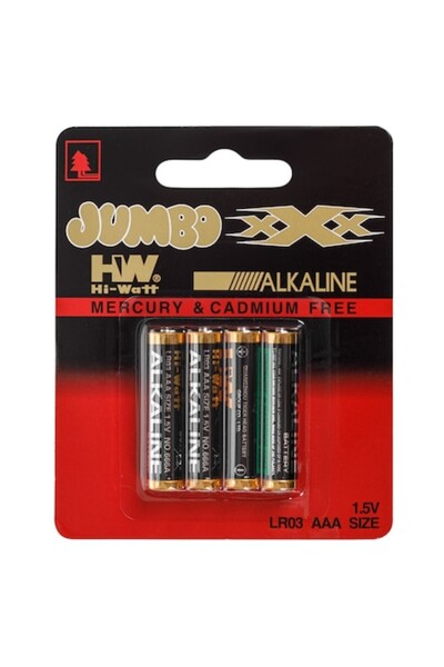OEM Alkaline batteries AAA 1.5V - 4pcs