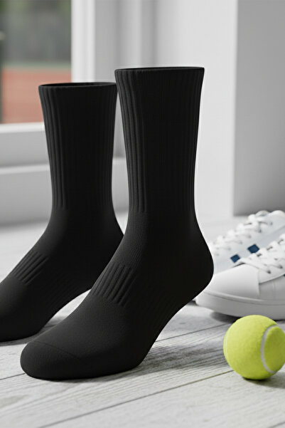 HRN Textile Șosete unisex din bumbac uni pentru tenis și sport pentru colegiu