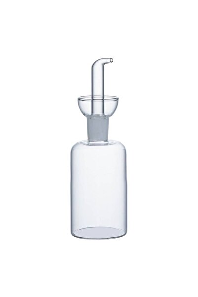 OEM Glass cruet for oil/vinegar with dispenser cap, 250 ml, transparent