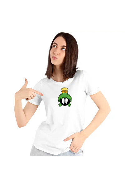 OEM Tricou Femei Alien Marvin Martian Looney Desene