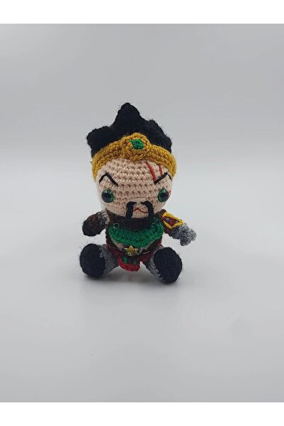 SLECrochet El Yapımı League of Legends DRAVEN Amigurumi Oyuncak – Karakter Fi...