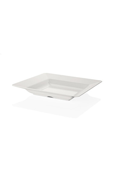 Külsan 10546.Cw - Este Deep Cream White Rectangular Plate 46X46 Cm, Thermoset...