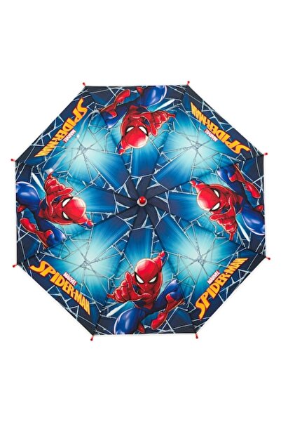 OEM Umbrelă automată Spiderman albastră pentru copii 63cm