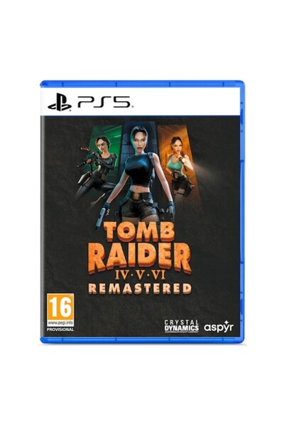 Aspyr Tomb Raider IV-VI Remastered cu Lara Croft pentru PlayStation 5