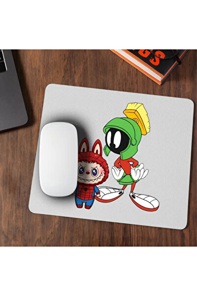 OEM Mousepad Labubu Spiderman Alien Marvin Looney