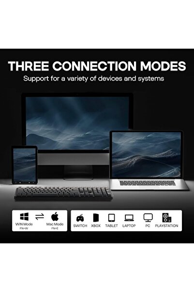 Aula EPOMAKER x F108 Wireless Mechanical Gaming Keyboard (Black Gradient)