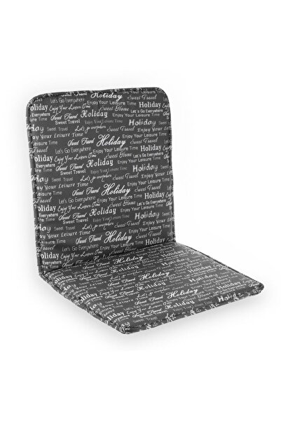 OEM Chair Back Cushion for Outdoor Spaces Gray 87x43cm
