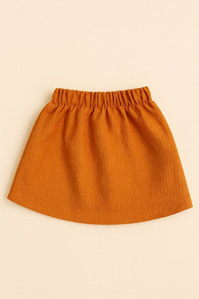 UESKİDS Girl's Chanel Fabric Basic Skirt