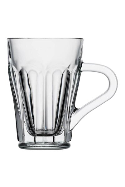 OEM Transparent embossed glass cup 150 ml
