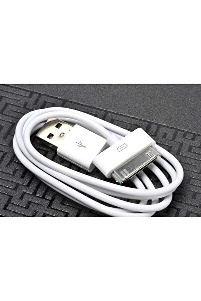 zore White iPhone 4S USB Cable-Senk