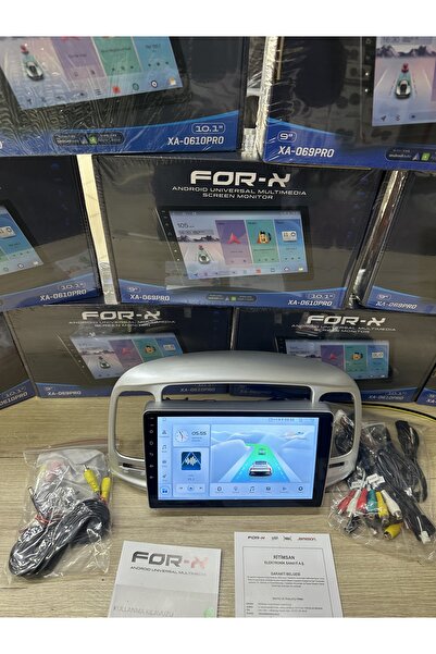FORX5 Hyundai era uyumlu multimedya 4 GB RAM 64 GB hafıza kablosuz CarPlay An...