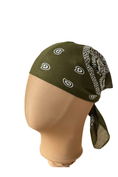 Rupen Kraft 100% βαμβάκι Κλασικό σχέδιο Unisex Bandana Πολύχρωμη μπαντάνα με έθνικ σχέδια Μια ποιοτική μπαντάνα