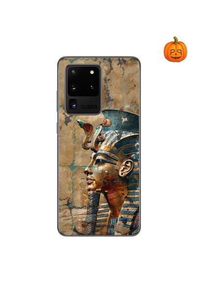 Dali Design حافظة شفافة متوافقة مع هاتف سامسونج جالاكسي S20 الترا بتصميم مصر ...