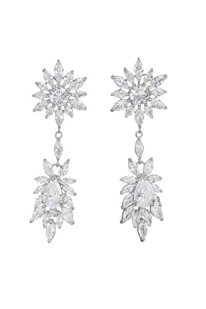 OEM Cercei mireasa Dazzling Flowers