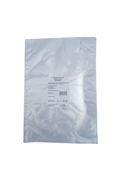 Urgent Horeca Smooth vacuum bags for vacuum machines with chamber 350X500 mm, thickness 65 micron, set of 300 pieces