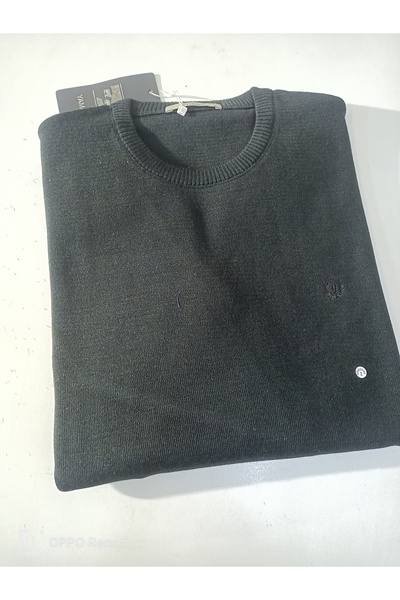 güleç gym Yamak Knitwear Steel Knit Wool O-Neck Sweater