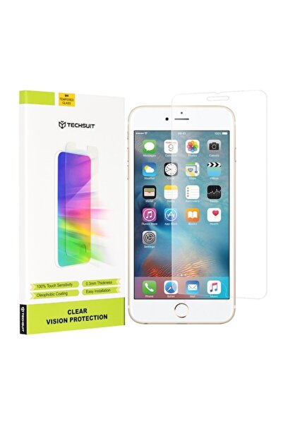 OEM Protector de ecran pentru iPhone 6/6S, Techsuit Clear Vision Glass, Trans...
