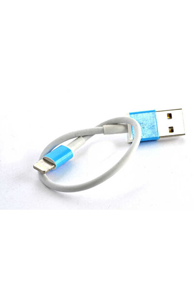 zore White Lightning White 25-30 cm Short USB Cable-Senk