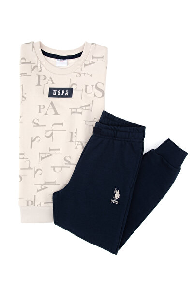 U.S. Polo Assn. Erkek Çocuk Taş Pijama Takımı 50318691-VR049
