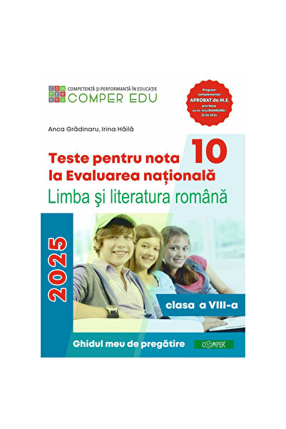comper Teste pentru clasa a X-a la Evaluarea Națională la Limba și Literatura...