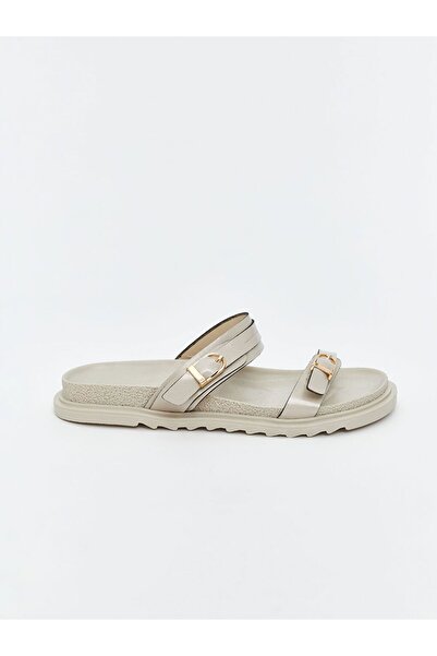 LC Waikiki Koor Leather Look Women's Slippers