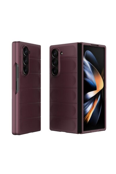 Techsuit Samsung Galaxy Z Fold6 Case - Magic Shield - Bordeaux