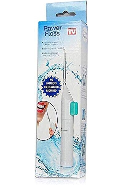 Jiffy خيط تنظيف الأسنان المحمول ZF Joy مزود بنفث مائي للأسنان مع أعواد أسنان